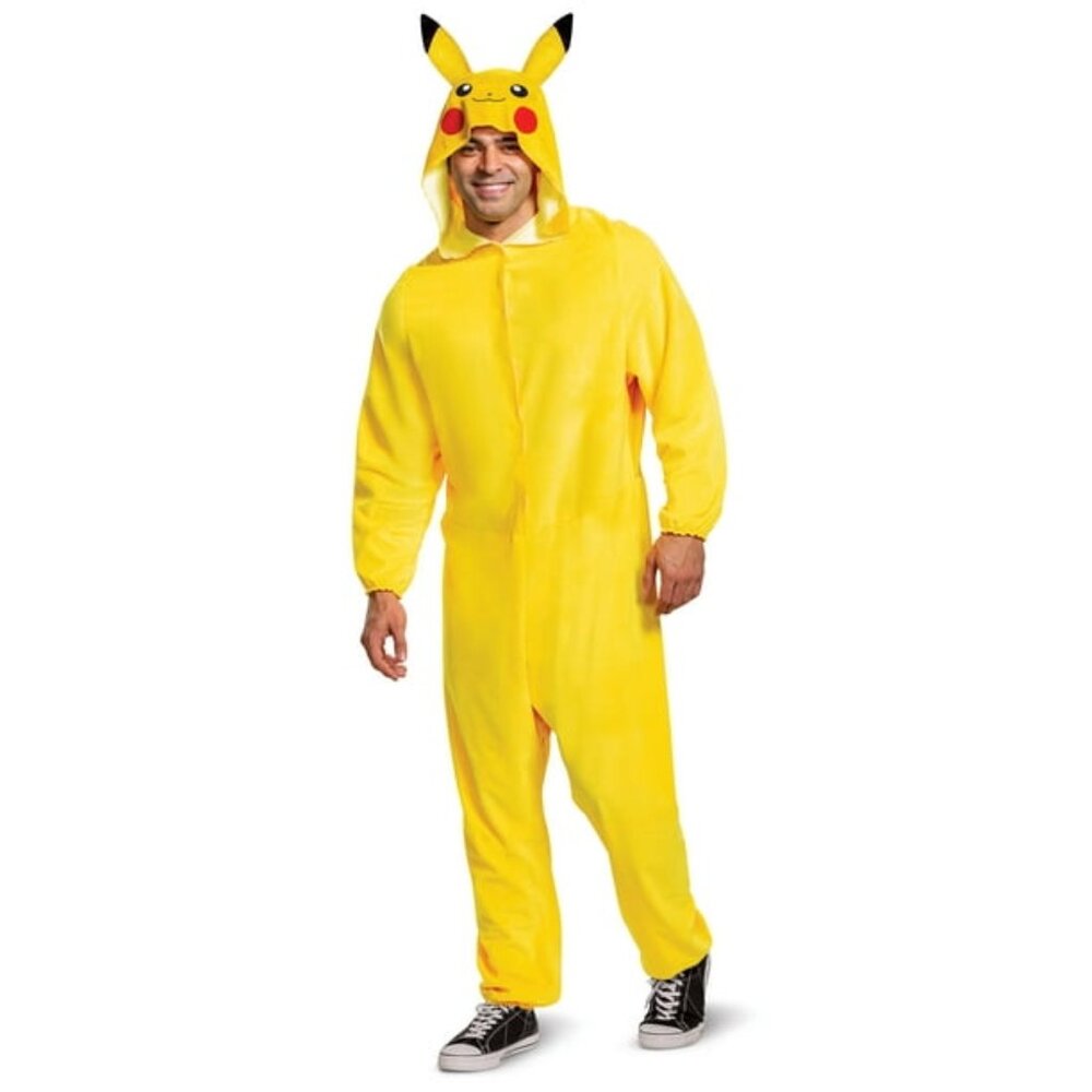 Pikachu Dress Up Jumper Cosplay Costume, New with Imperfections